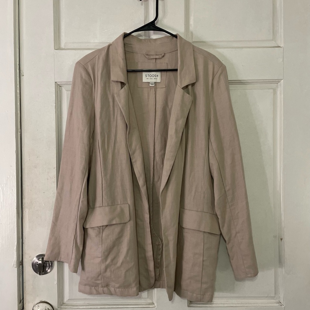 Stoosh Women's Light Tan Blazer